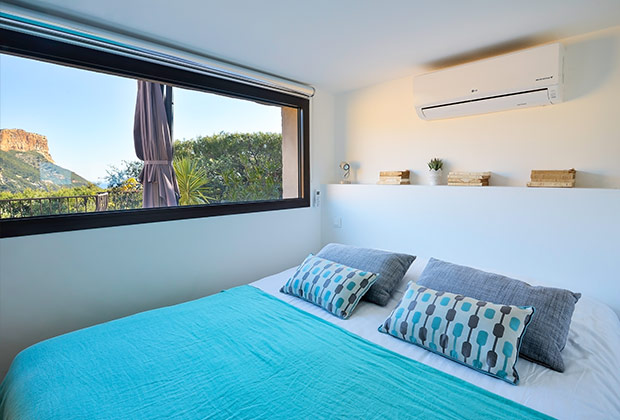 La chambre turquoise - L'espace nuit
